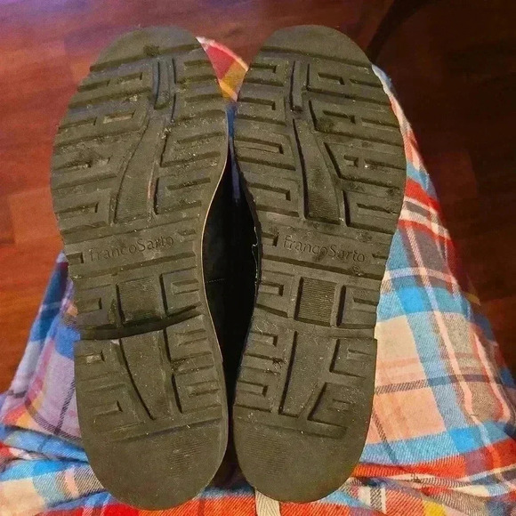 Franco Sarto Carolyn Tassel Loafer Womens Black Patent Leather Size 9 - Picture 10 of 10